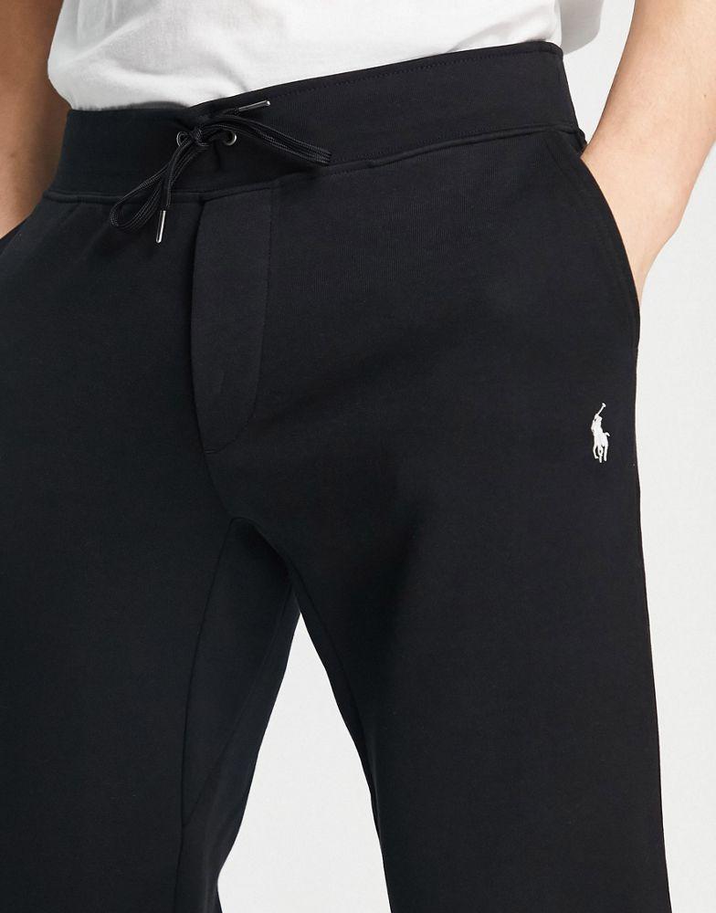 Polo Ralph Lauren player logo double tech joggers in black商品第4张图片规格展示
