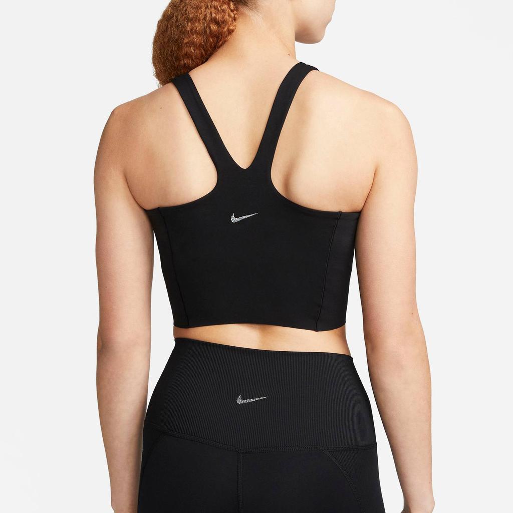 商品NIKE|Nike Women's Yoga Dri-FIT Luxe Cropped Tank Top,价格¥384,第5张图片详细描述