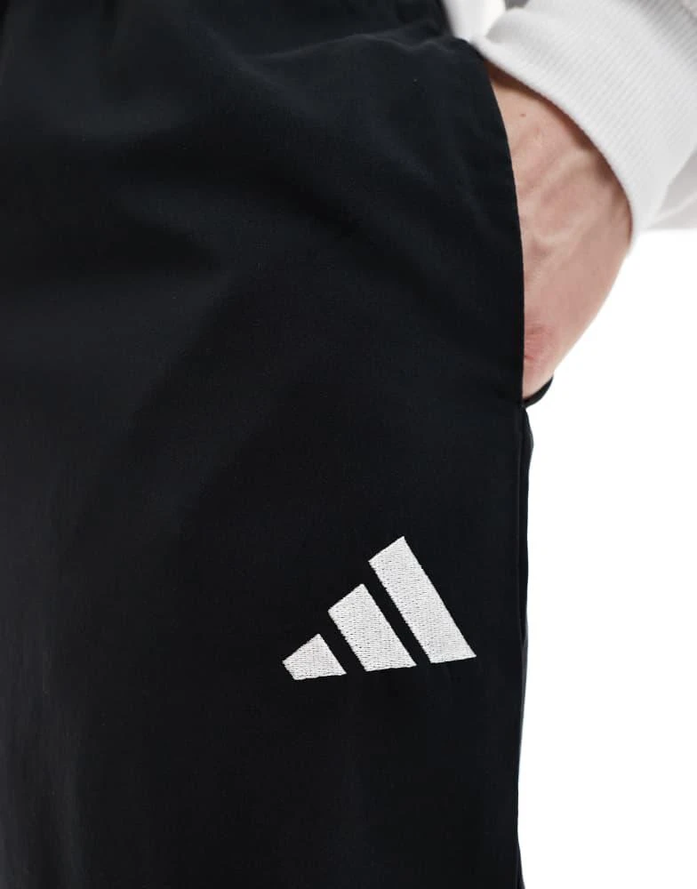 商品Adidas|adidas Essentials small logo stanford pants in black / white,价格¥347,第4张图片详细描述