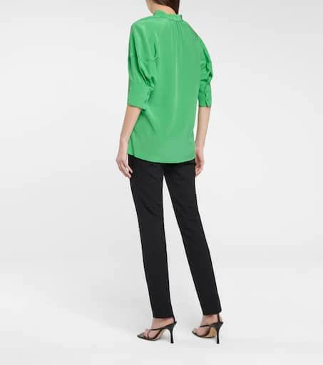 商品Diane von Furstenberg|Lynn真丝双绉女式上衣,价格¥1945,第3张图片详细描述