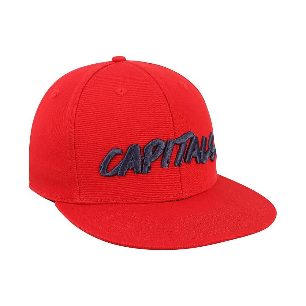 商品Adidas|Men's Red Washington Capitals Culture Snapback Adjustable Hat,价格¥151,第3张图片详细描述