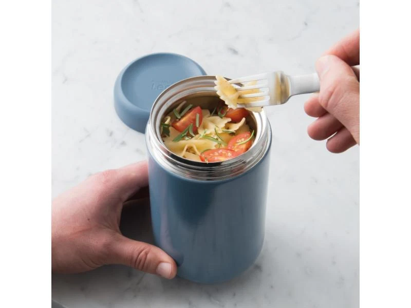 商品BergHOFF|Leo 0.79Qt Food Container, Blue,价格¥356,第2张图片详细描述