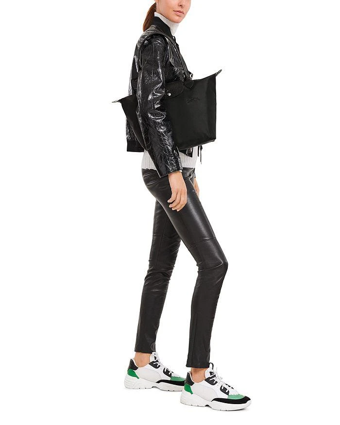 商品Longchamp|Le Pliage Green Medium Nylon Tote Bag,价格¥1106,第3张图片详细描述