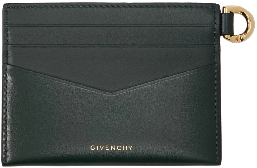 商品Givenchy|Green 4G Card Holder,价格¥2289,第2张图片详细描述