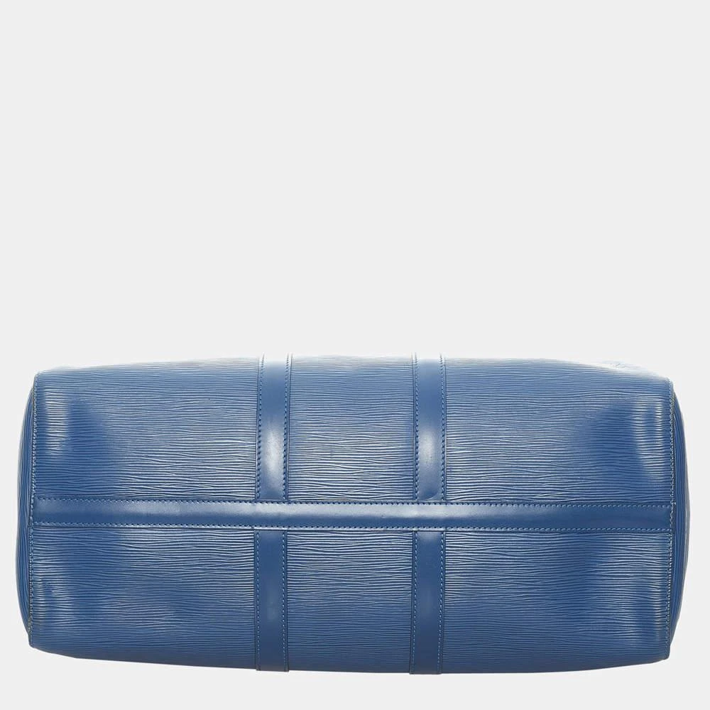 商品[二手商品] Louis Vuitton|Louis Vuitton Blue Epi Keepall 45,价格¥6553,第4张图片详细描述