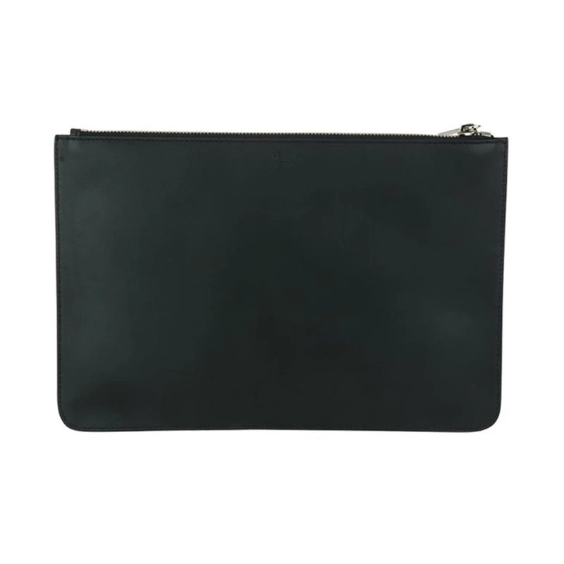 Fendi 芬迪 男士黑灰色白色皮革手拿包 7N0078-A0YU-F0P7D 商品