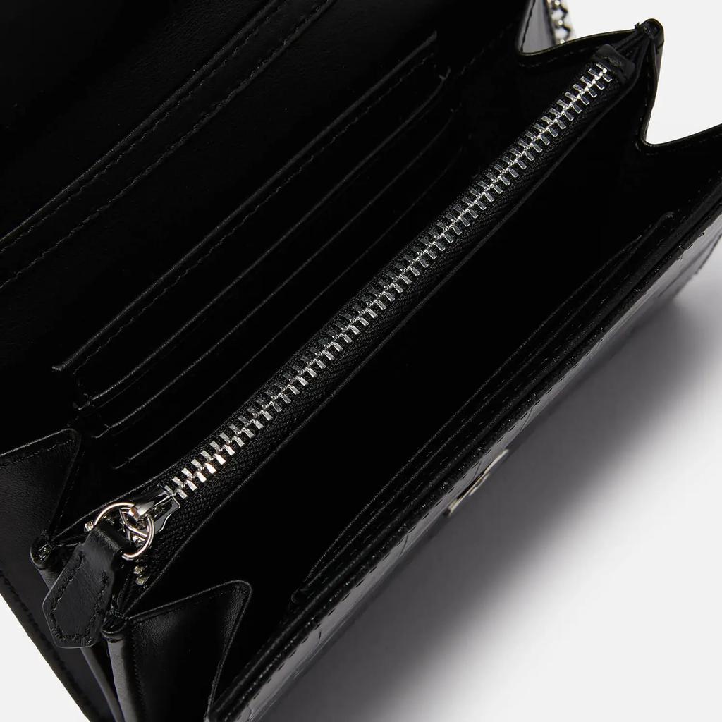 Vivienne Westwood Croc-Effect Leather Cross Body Bag商品第3张图片规格展示