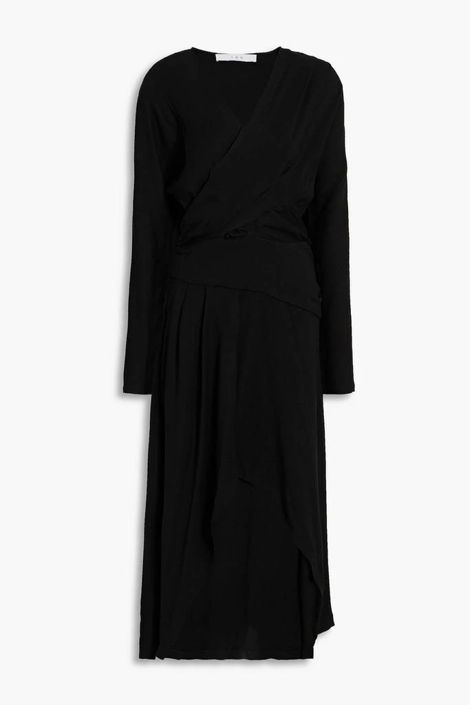 商品IRO|Elmas asymmetric wrap-effect crepe dress,价格¥780,第1张图片