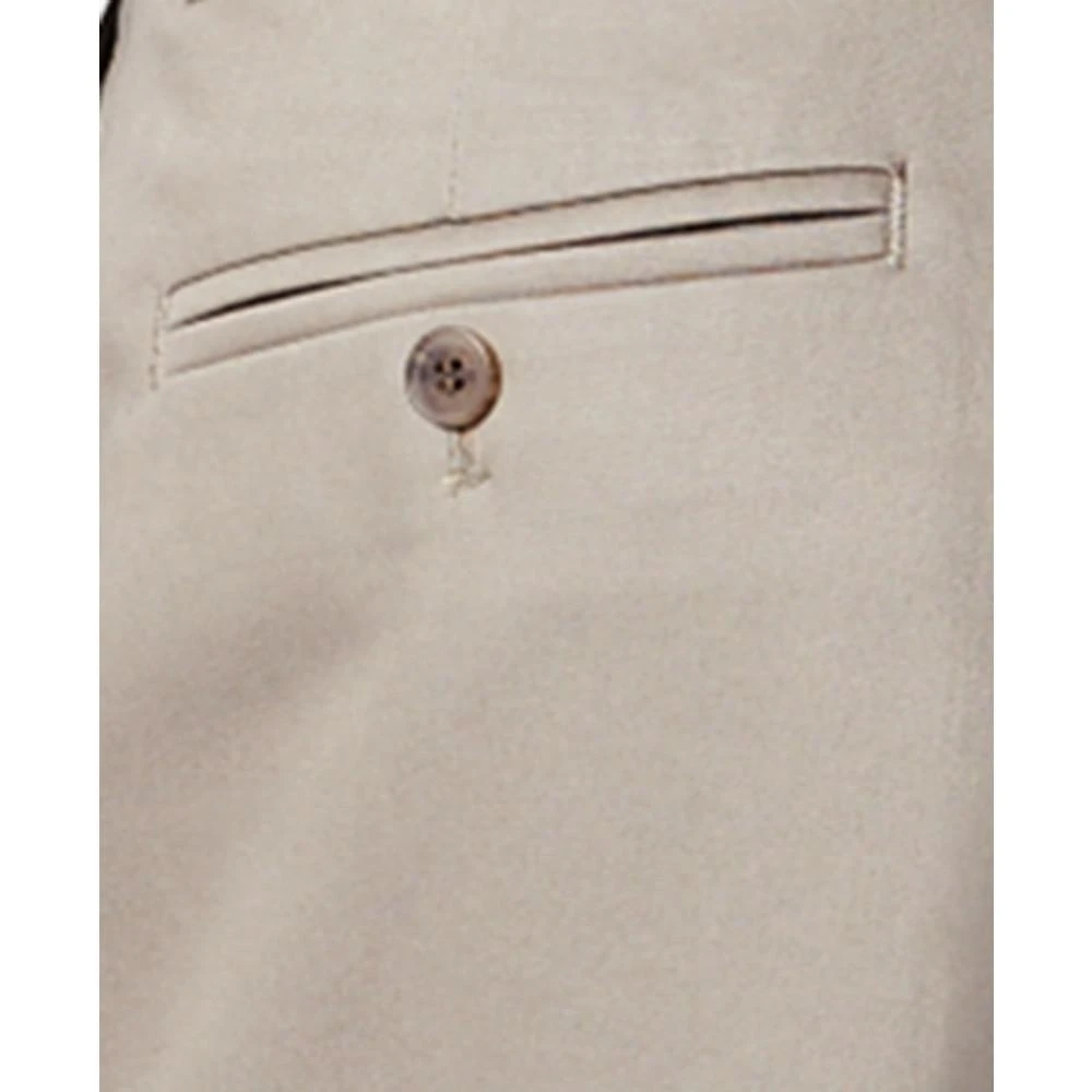 Men's Signature Lux Cotton Relaxed Fit Creased Stretch Khaki Pants 商品