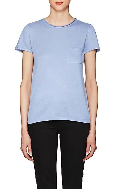 商品Barneys New York|Silk-Cashmere Short-Sleeve Sweater,价格¥1114,第3张图片详细描述