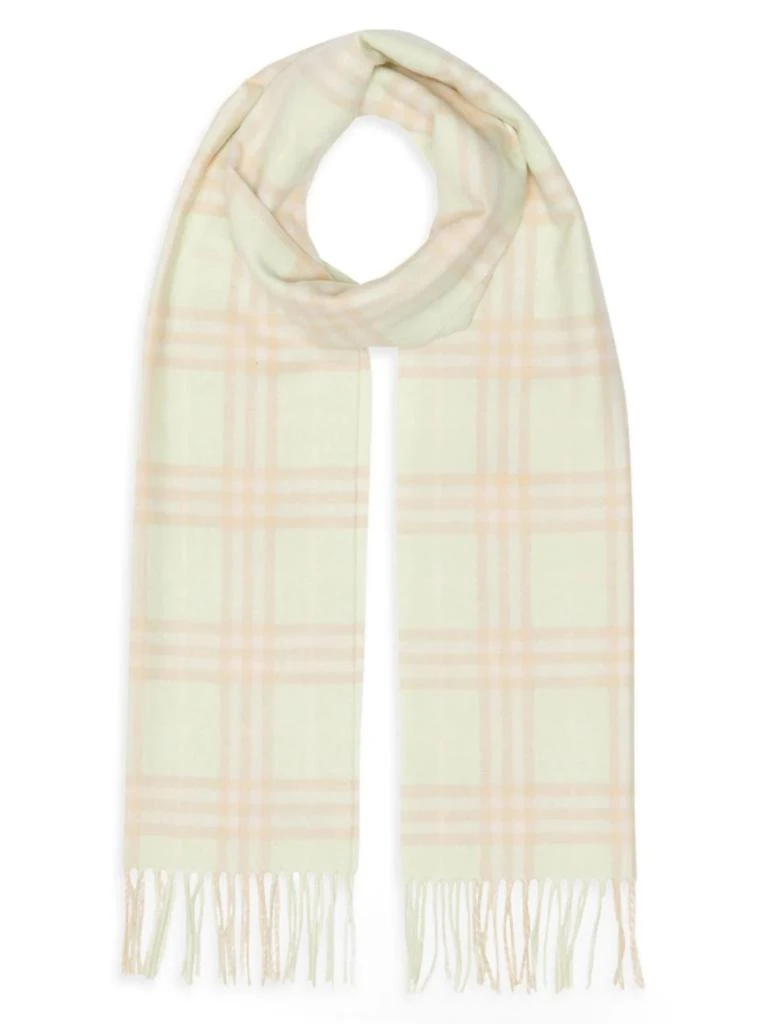 商品Burberry|Burberry - Vintage Check Cashmere Scarf,价格¥3202,第1张图片