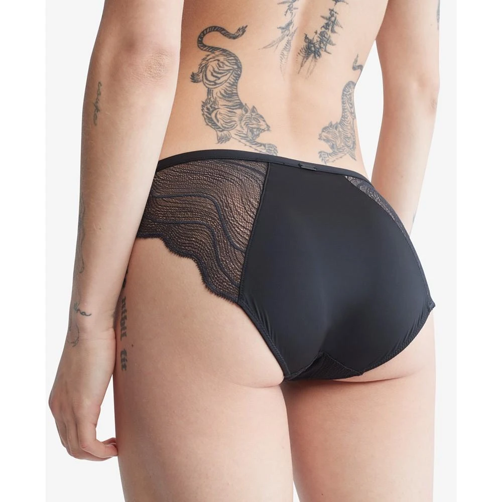 商品Calvin Klein|Women's Graphic Lace Bikini Underwear QF6950,价格¥144,第4张图片详细描述