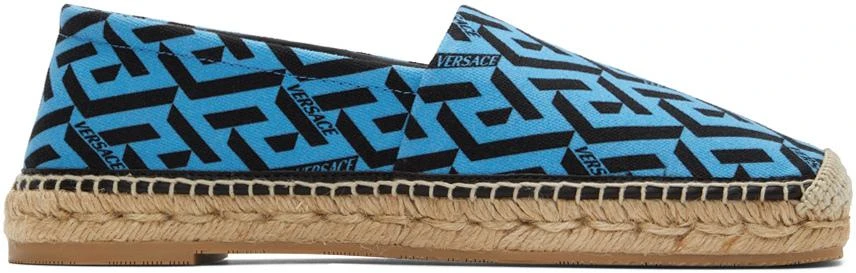 商品Versace|Blue Canvas Espadrilles,价格¥1996,第1张图片