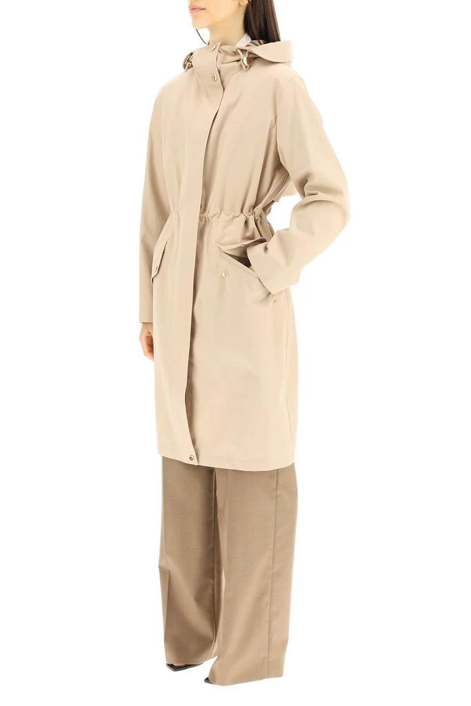 商品Burberry|Burberry Hooded Mid-Length Parka,价格¥16436,第4张图片详细描述