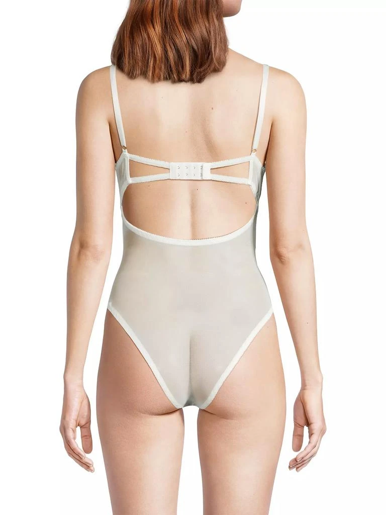 商品Kat the Label|Maeve Mesh &amp; Lace Bodysuit,价格¥267,第5张图片详细描述