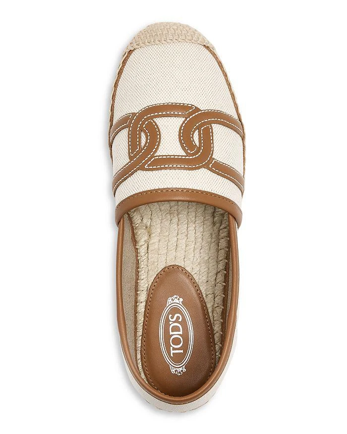 商品Tod's|Women's Gomma Kate Espadrille Flats,价格¥3480,第3张图片详细描述