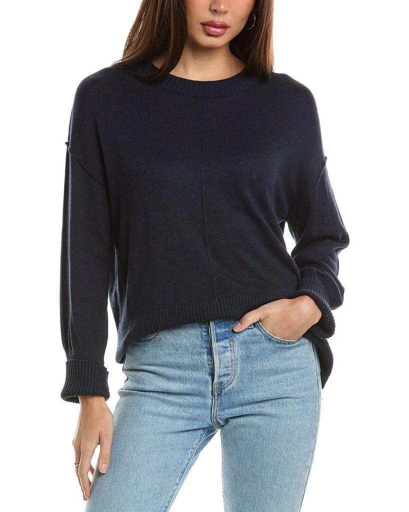 商品Hannah Rose|Bungalow Boxy Cashmere-Blend Sweater,价格¥284,第1张图片