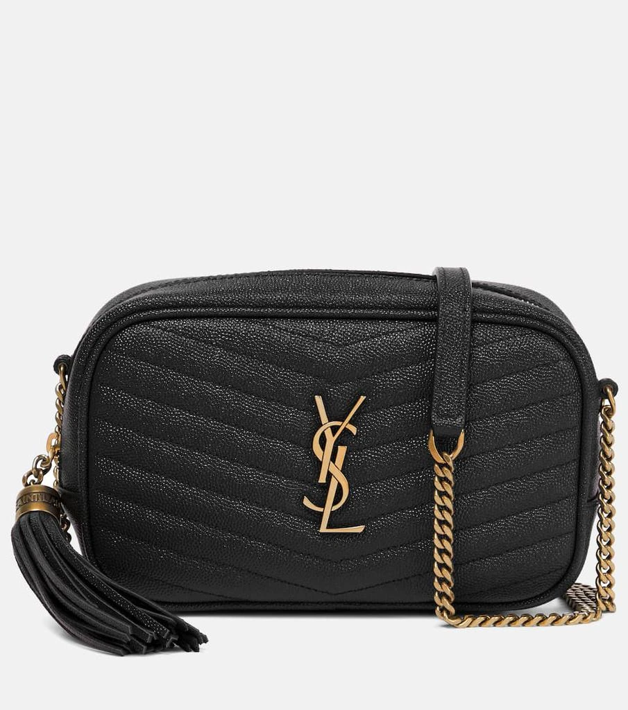 商品Yves Saint Laurent|Lou Mini leather crossbody bag,价格¥11655,第1张图片