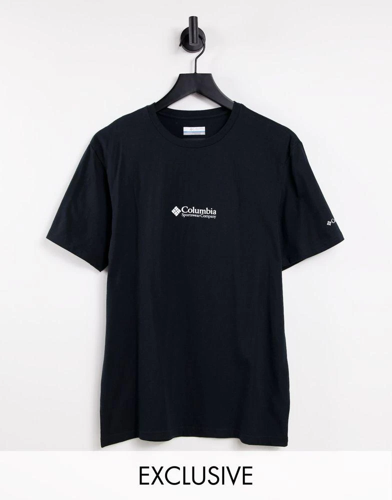 商品Columbia|Columbia CSC Basic Logo t-shirt in black Exclusive at ASOS,价格¥126,第1张图片