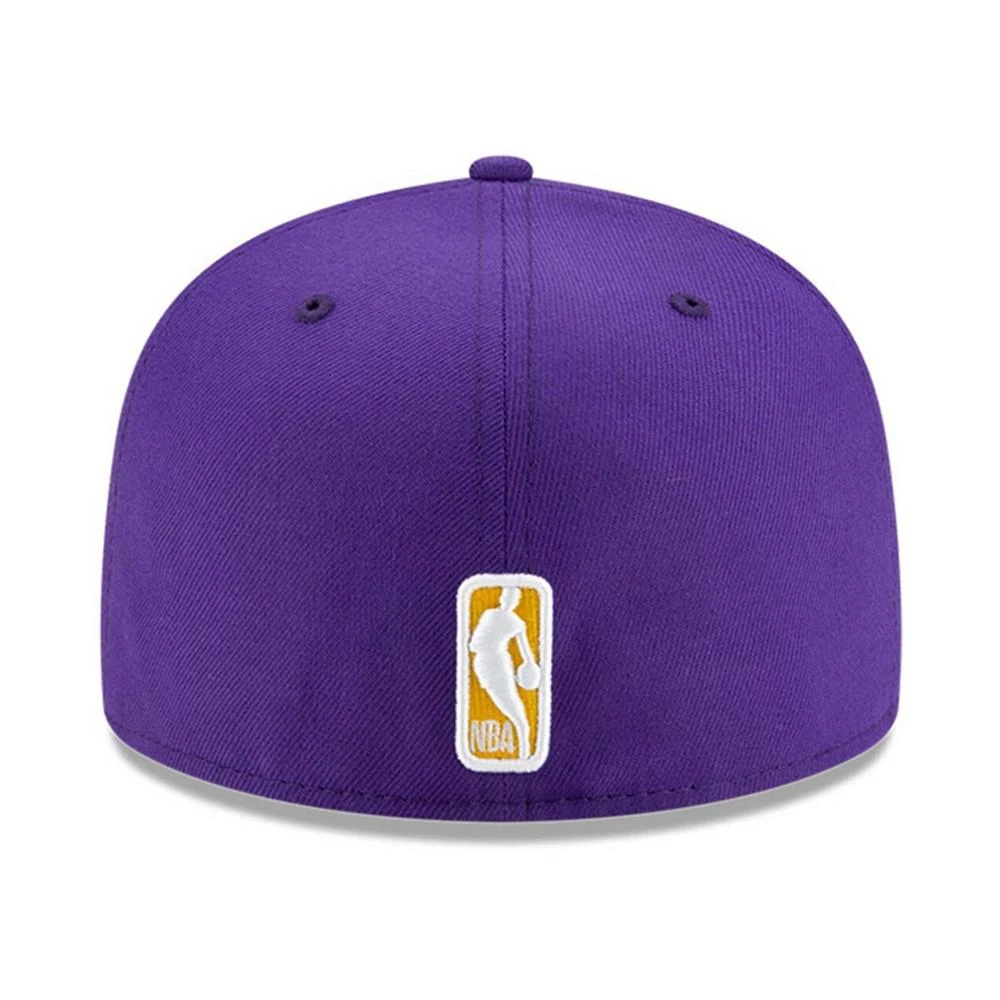 商品New Era|Men's Purple Los Angeles Lakers 7 OTC 59FIFTY Fitted Hat,价格¥301,第4张图片详细描述