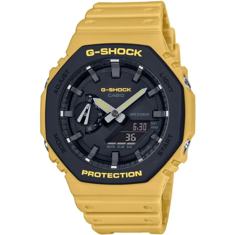 商品Casio|Unisex G-Shock Layered Bezel Watch GA-2110SU-9AER 卡西欧手表,价格¥834,第1张图片