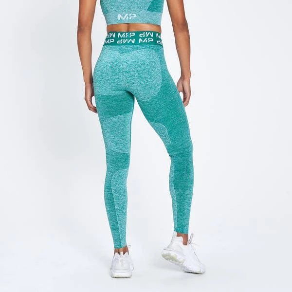 商品Myprotein|MP Women's Curve Leggings - Energy Green,价格¥118,第2张图片详细描述