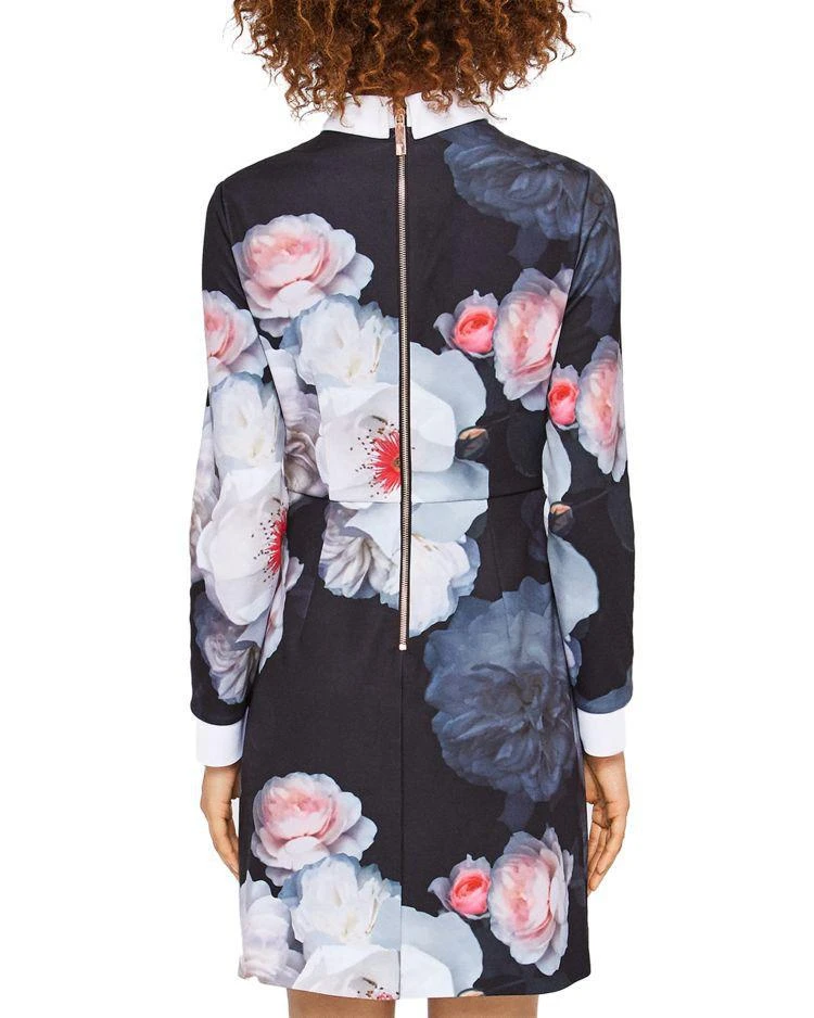 商品Ted Baker London|Ted Baker Kaleesa Chelsea Flower Collared Dress,价格¥1170,第4张图片详细描述