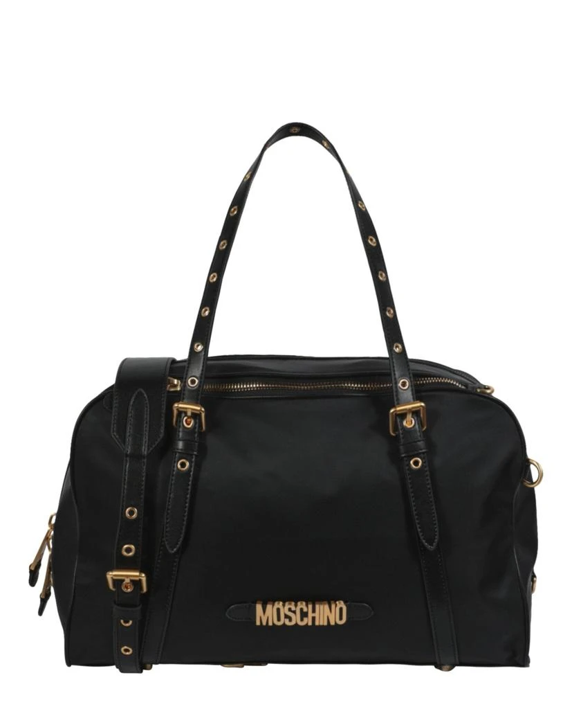 商品Moschino|Nylon Logo Duffle Bag,价格¥2783,第1张图片