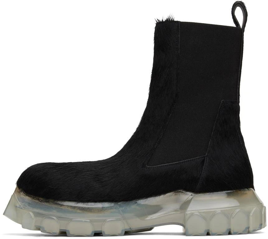 商品Rick Owens|Black Bozo Tractor Chelsea Boots,价格¥6725,第3张图片详细描述