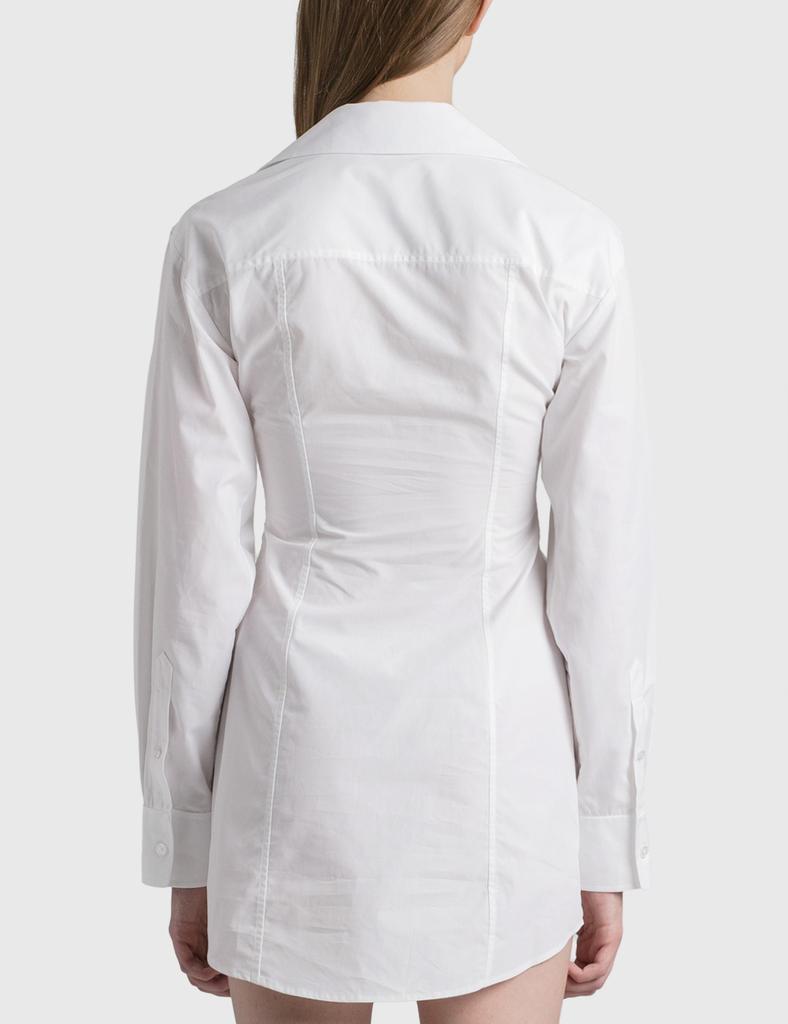 商品Alexander Wang|TWIST FRONT SHIRT DRESS,价格¥3389,第5张图片详细描述