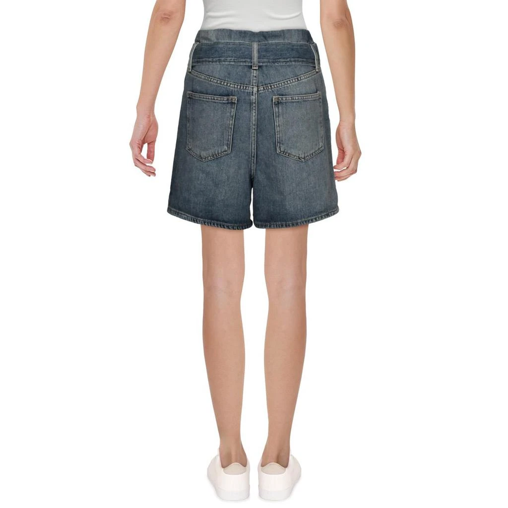 商品Joe's|Joe's Womens Brinkley High Waist Cuffed Denim Shorts,价格¥126,第2张图片详细描述