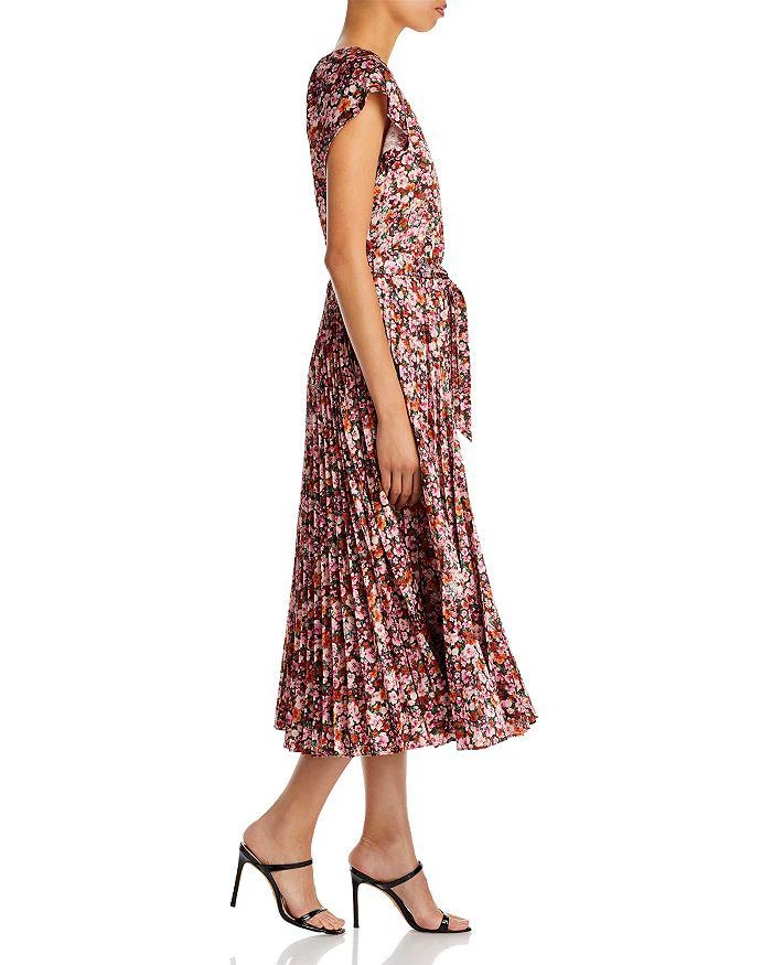 商品Derek Lam|Demetria Floral Flutter Sleeve Midi Dress,价格¥3076,第4张图片详细描述