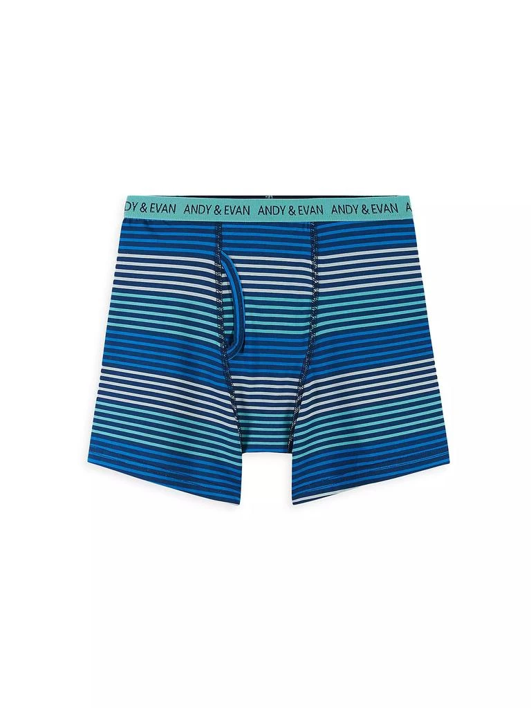 商品Andy & Evan|Little Boy's & Boy's 5-Piece Modal Boxer Briefs Set,价格¥210,第4张图片详细描述