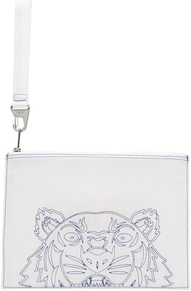 商品Kenzo|White Large Kampus Pouch,价格¥692,第1张图片