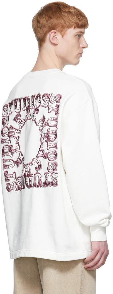 商品Acne Studios|Off-White Cotton Sweatshirt,价格¥2342,第5张图片详细描述