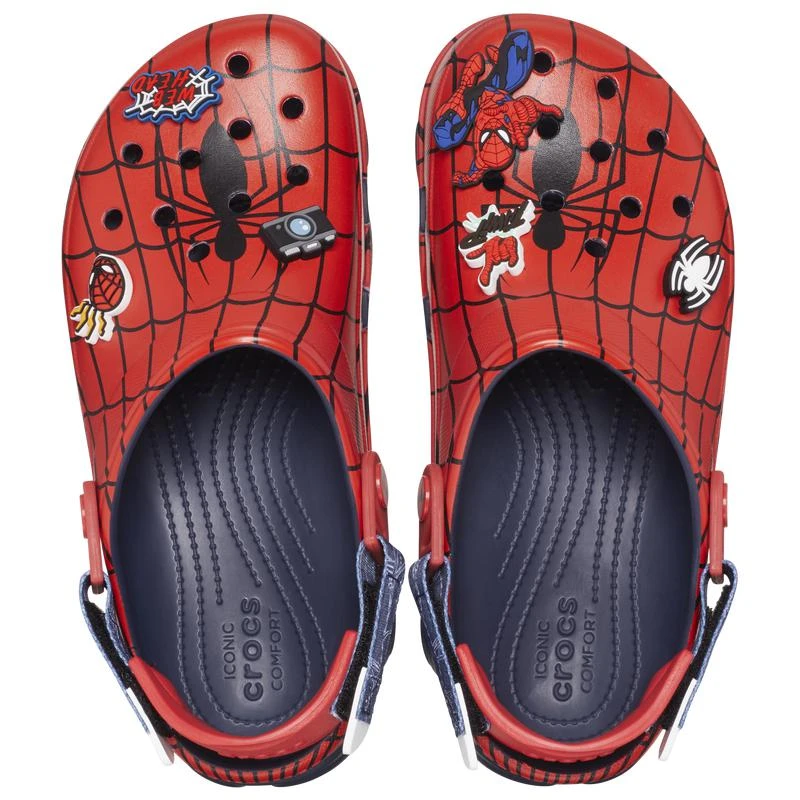 商品Crocs|Crocs Team Spider-Man All-Terrain Clogs - Men's,价格¥564,第3张图片详细描述
