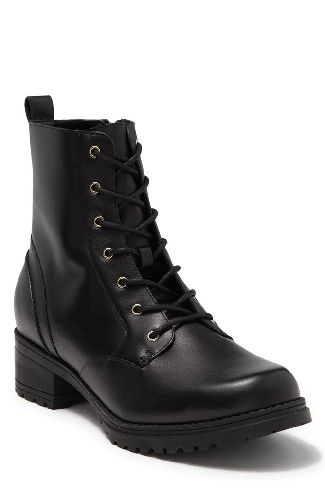 商品Cole Haan|Camea Waterproof Leather Combat Boot,价格¥586,第1张图片