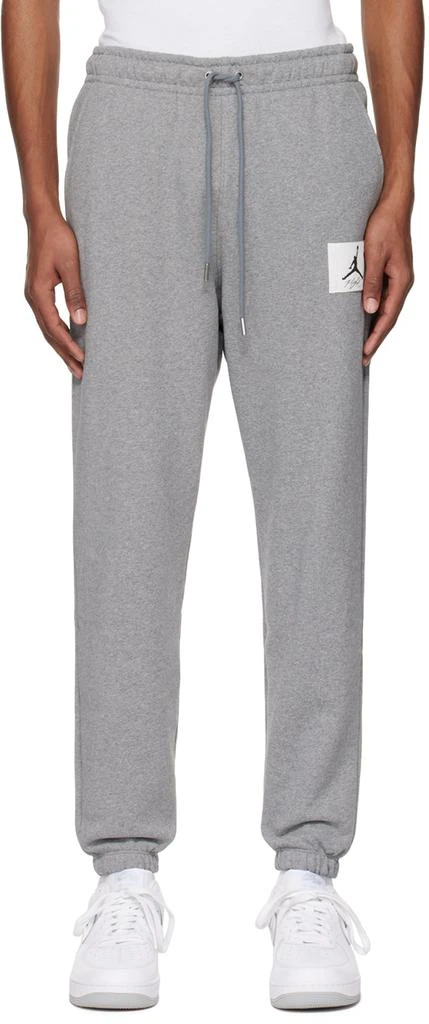 商品Jordan|Gray Flight Lounge Pants,价格¥479,第1张图片