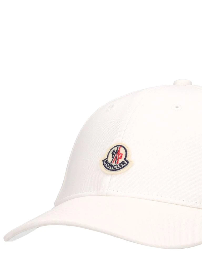 商品Moncler|Logo Cotton Baseball Cap,价格¥1071,第2张图片详细描述