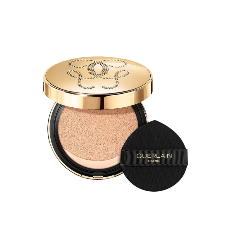 商品Guerlain|法国GUERLAIN娇兰 金钻气垫粉底液 修颜气垫BB霜 00N#象牙白01N#米白色,价格¥610,第1张图片