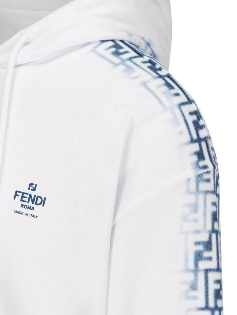 商品Fendi|Fendi FF Motif Printed Drawstring Hoodie,价格¥8383,第3张图片详细描述