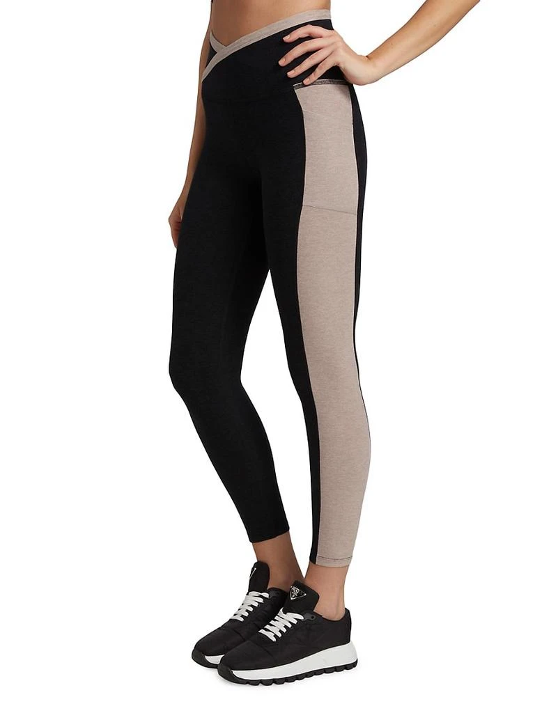 商品Beyond yoga|Spacedye On Block High-Waist Midi Leggings,价格¥516,第4张图片详细描述