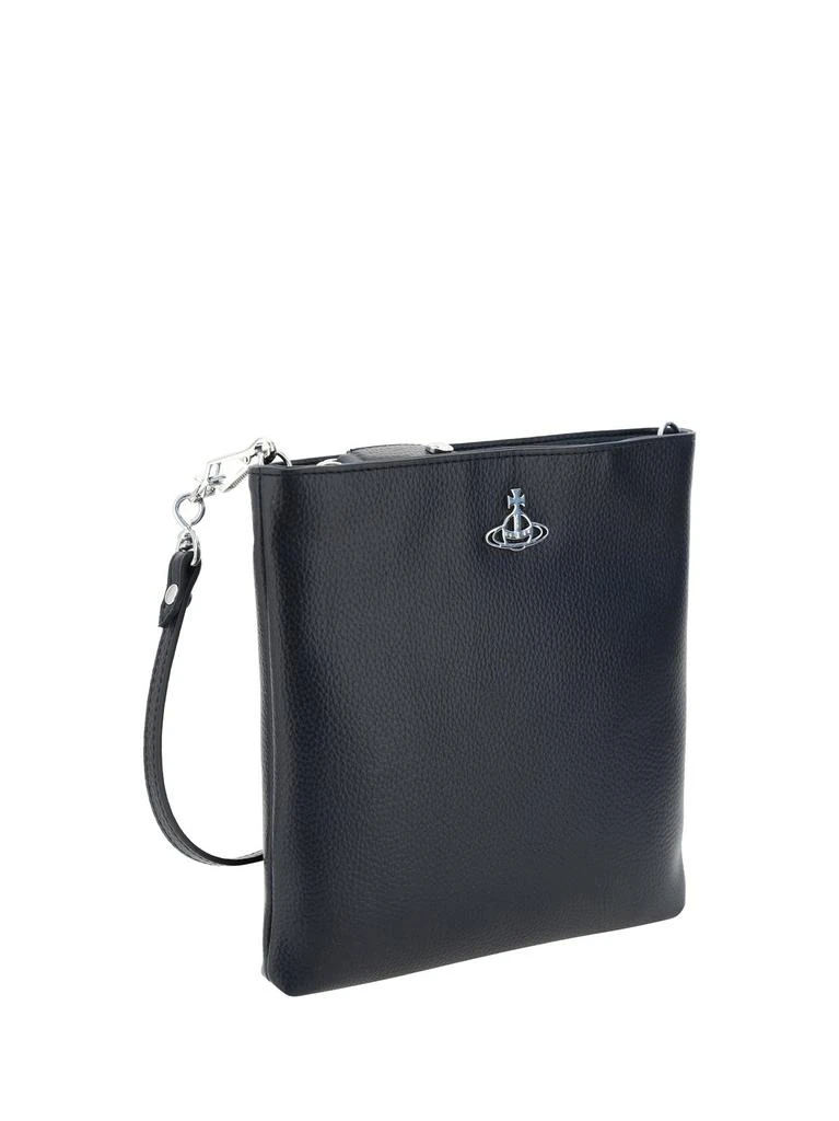 商品Vivienne Westwood|Vivienne Westwood Square Logo Plaque Crossbody Bag,价格¥2025,第3张图片详细描述