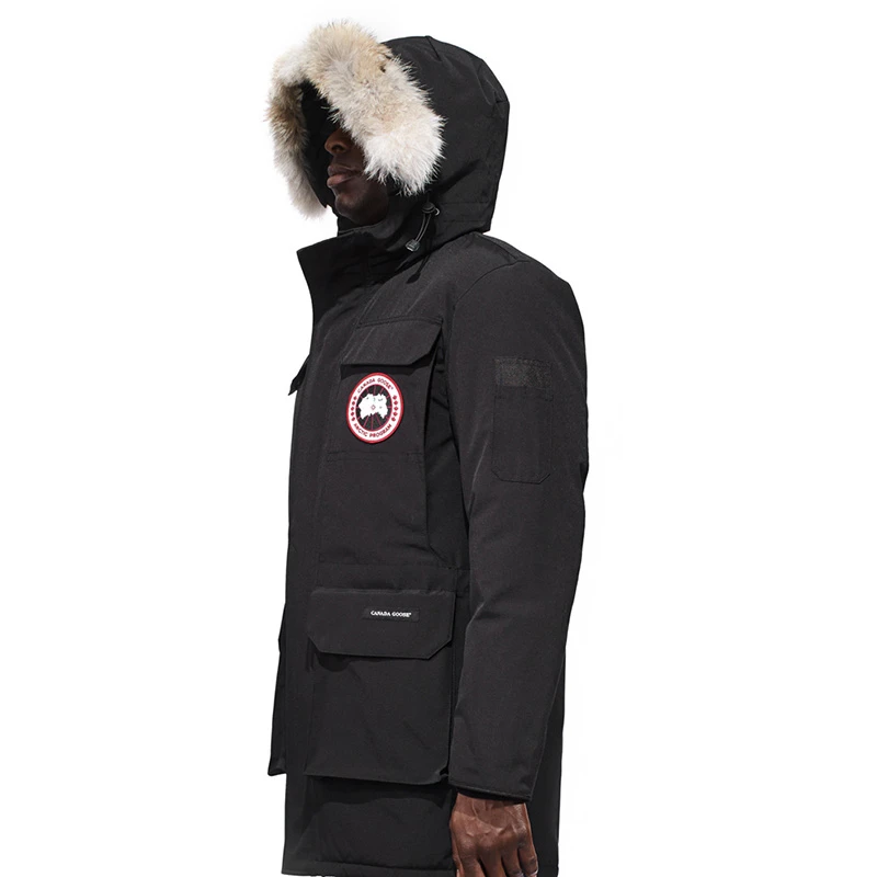 Canada Goose 加拿大鹅 男士黑色羽绒服 4567M-BLACK 商品
