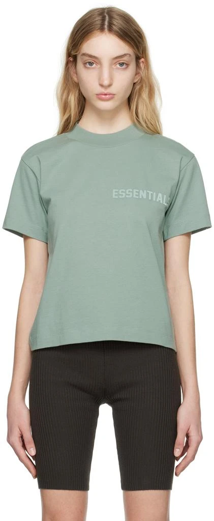 商品Essentials|Blue Crewneck T-Shirt,价格¥211,第1张图片