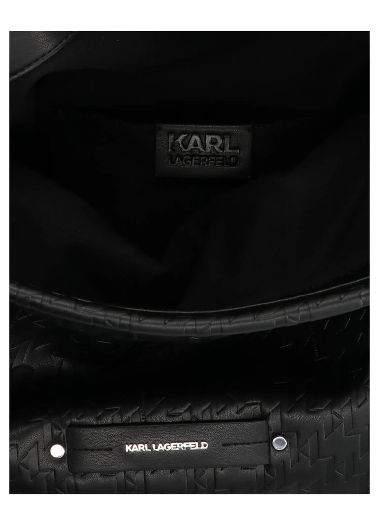 商品Karl Lagerfeld Paris|Karl Lagerfeld k/kushion Monogram Tote Shoulder Bag,价格¥1717,第4张图片详细描述