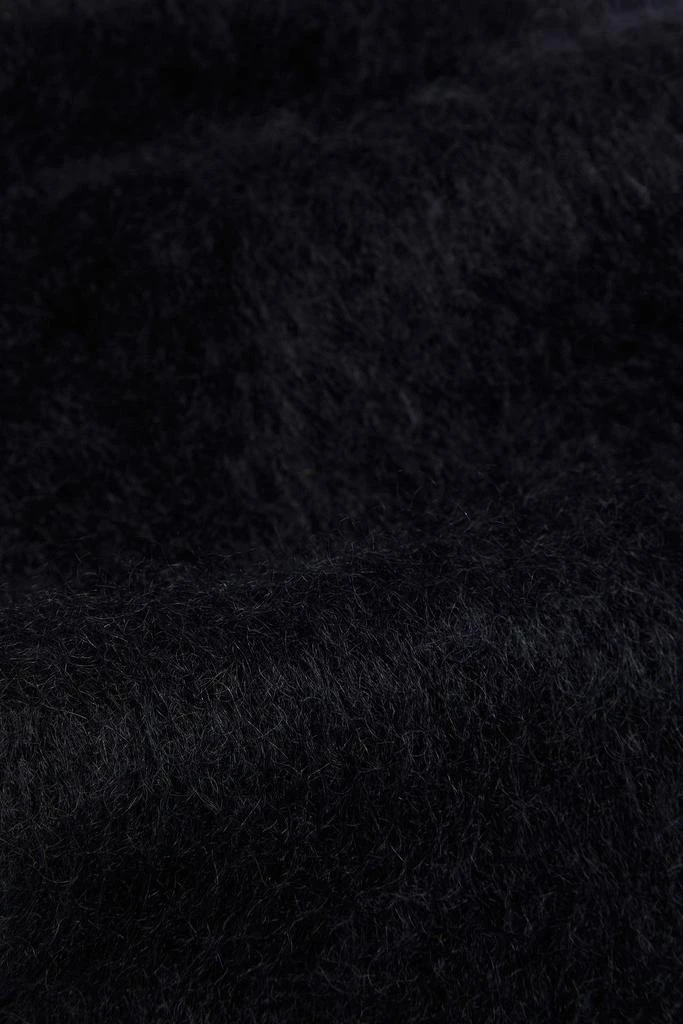 商品Loewe|Brushed tasseled mohair-blend scarf,价格¥3684,第3张图片详细描述