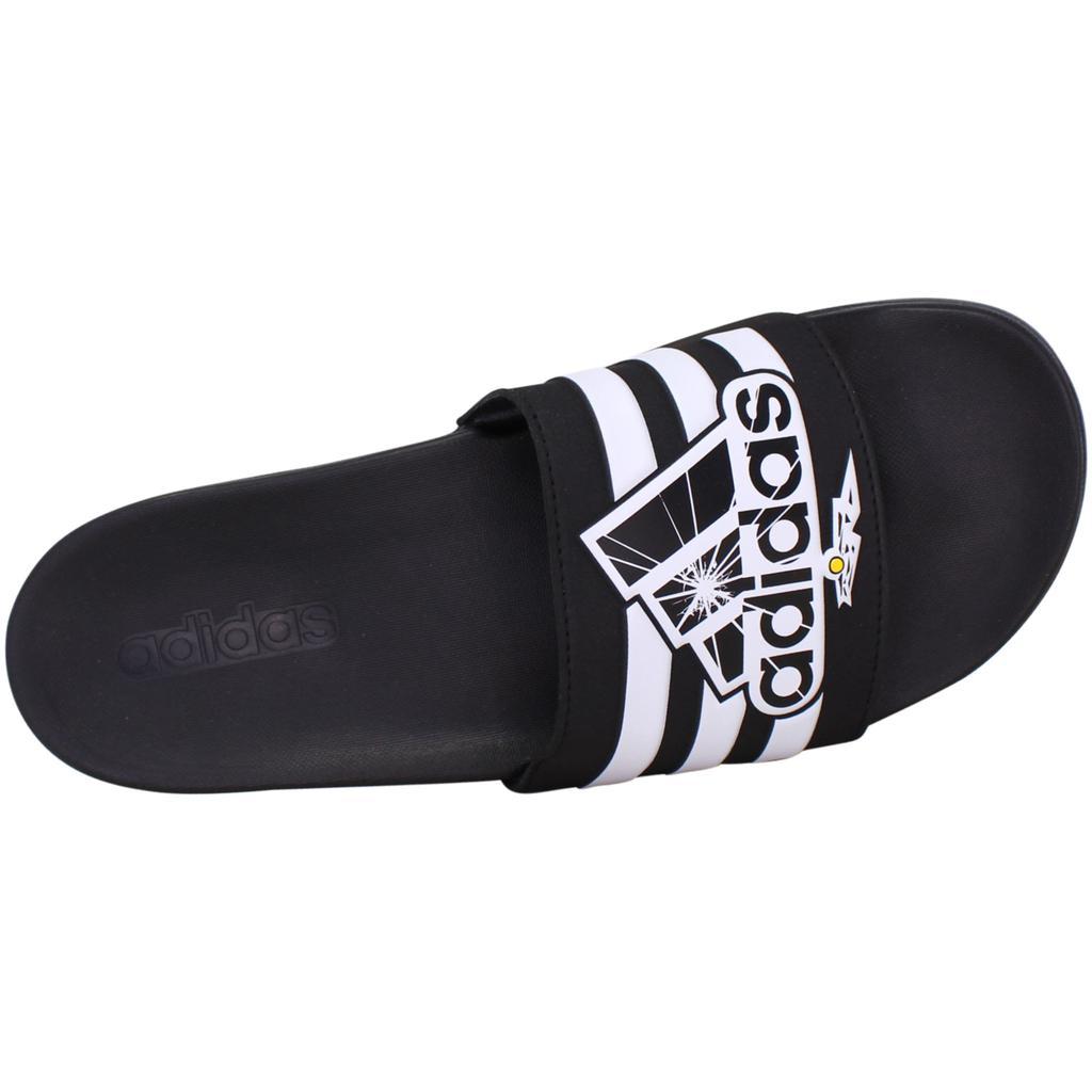 商品Adidas|Adidas Adilette Comfort Core Black/Cloud White/Core Black  GV7349 Men's,价格¥296,第4张图片详细描述