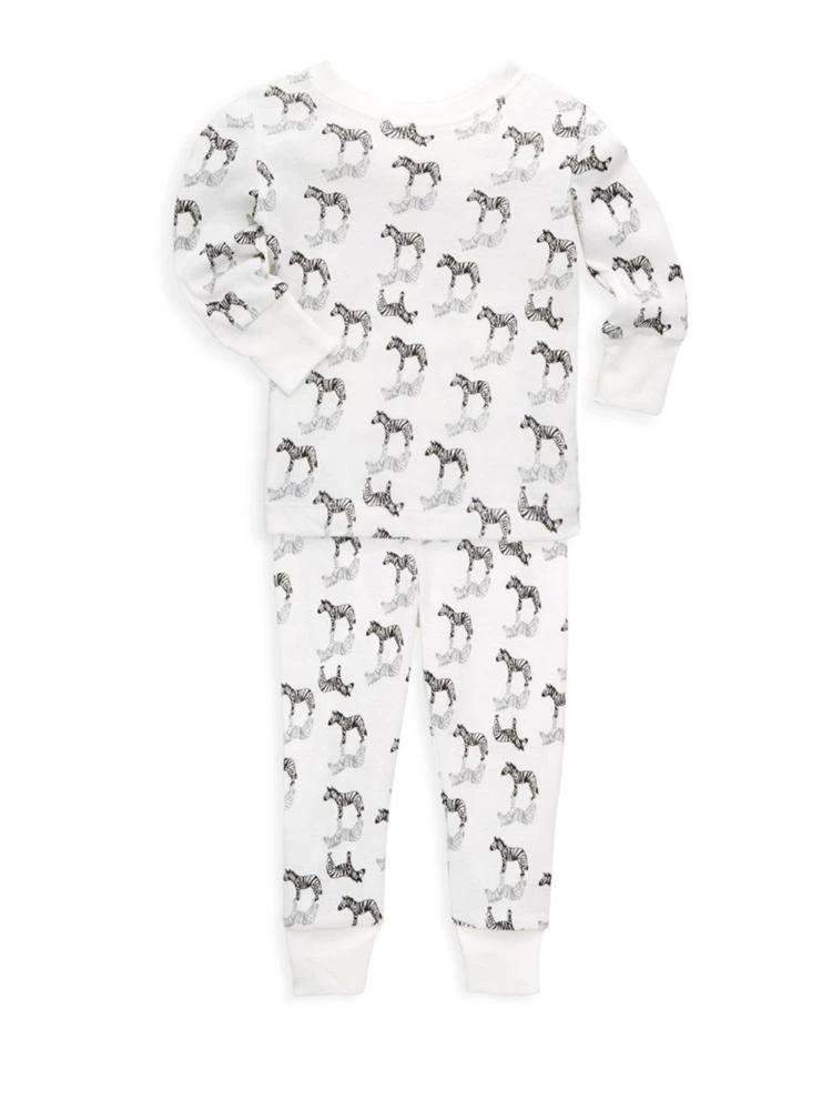 商品aden + anais|Baby's & Toddler's Two Piece Zebra Pajama Set,价格¥193,第1张图片
