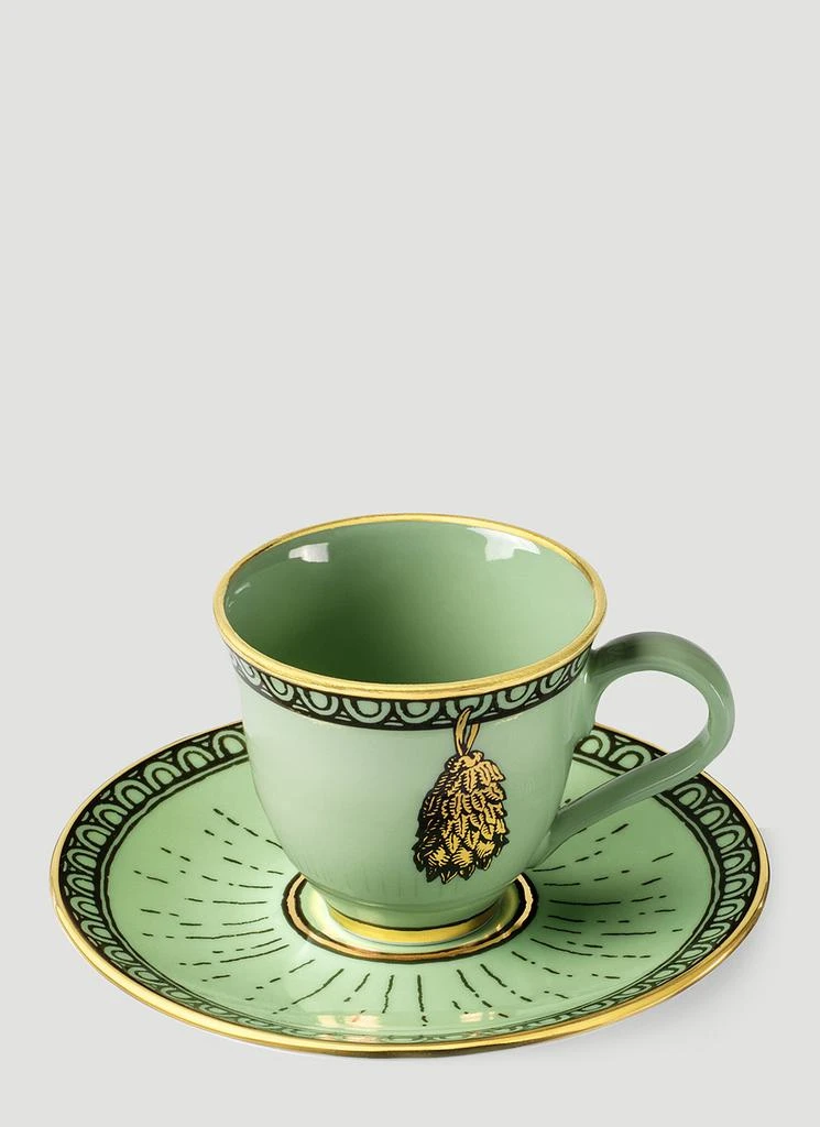 商品Gucci|Set of Two Odissey Demitasse Cups with Saucers,价格¥4410,第2张图片详细描述